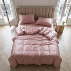 100% Mulberry Silk Bedding Set, Silk Duvet Cover, Silk Pillowcases, Envelope Style, Luxury Bedding, Pure Silk, Queen Size, King Size & More