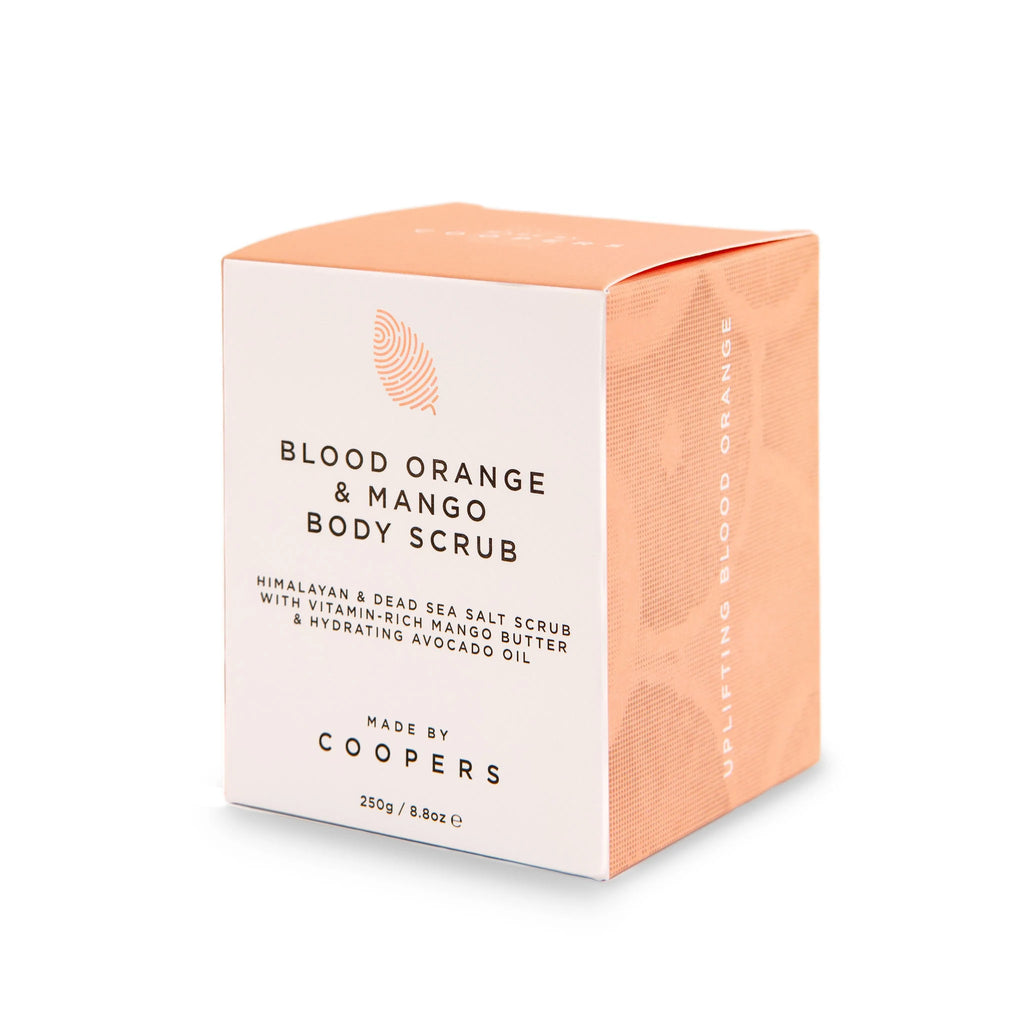 Blood Orange Mango Body Scrub – Himalayan & Dead Sea Salt