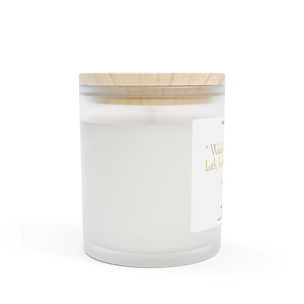 FAITH COLLECTION - 1 Corinthians 16:13 - 11oz Scented Candle (9 Scents)