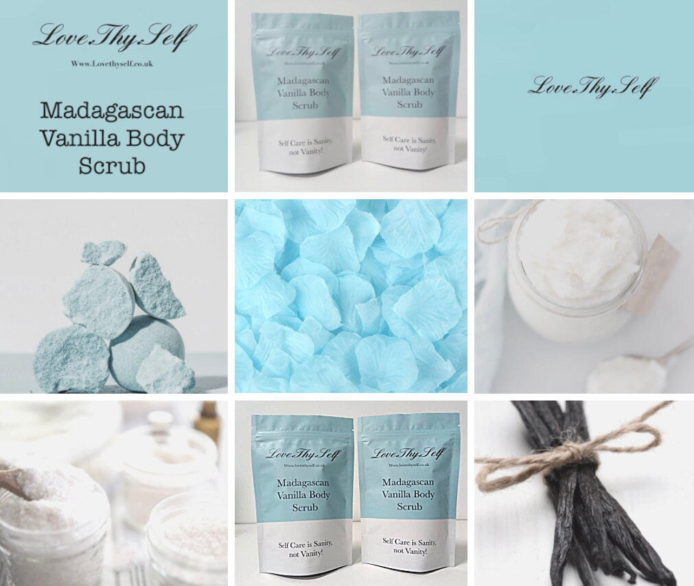 Madagascan Vanilla Body Scrub