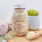 Lavender Bath Salts, Relaxing Foot Soak, Organic Skin Care, Soaking Salts