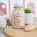 Lavender Bath Salts, Relaxing Foot Soak, Organic Skin Care, Soaking Salts