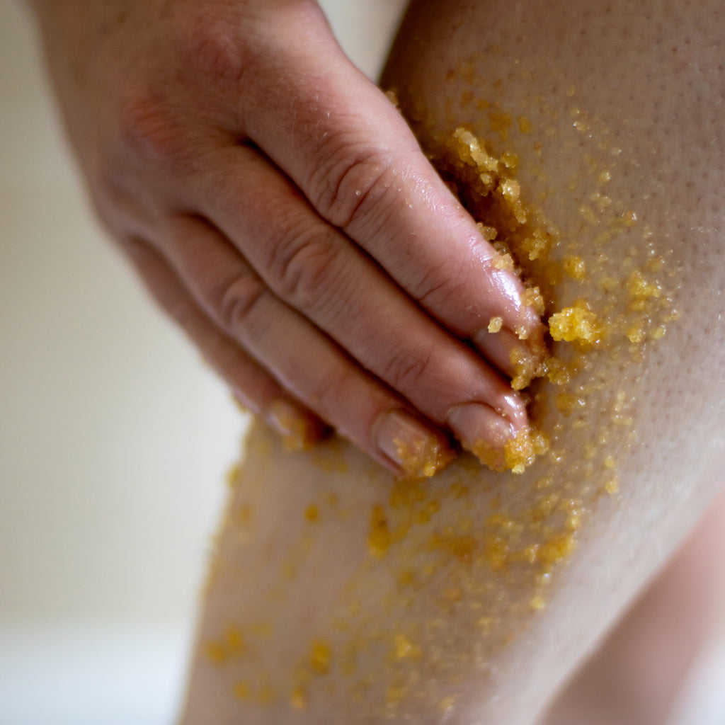 Blood Orange Mango Body Scrub – Himalayan & Dead Sea Salt